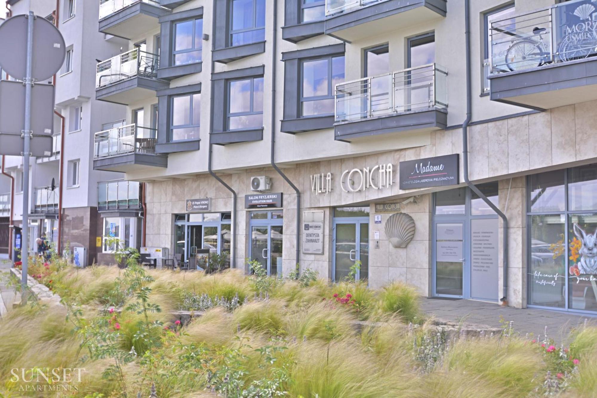 Sunset Apartments - Villa Concha - Parking - Widok Na Port! Świnoujście  Eksteriør billede
