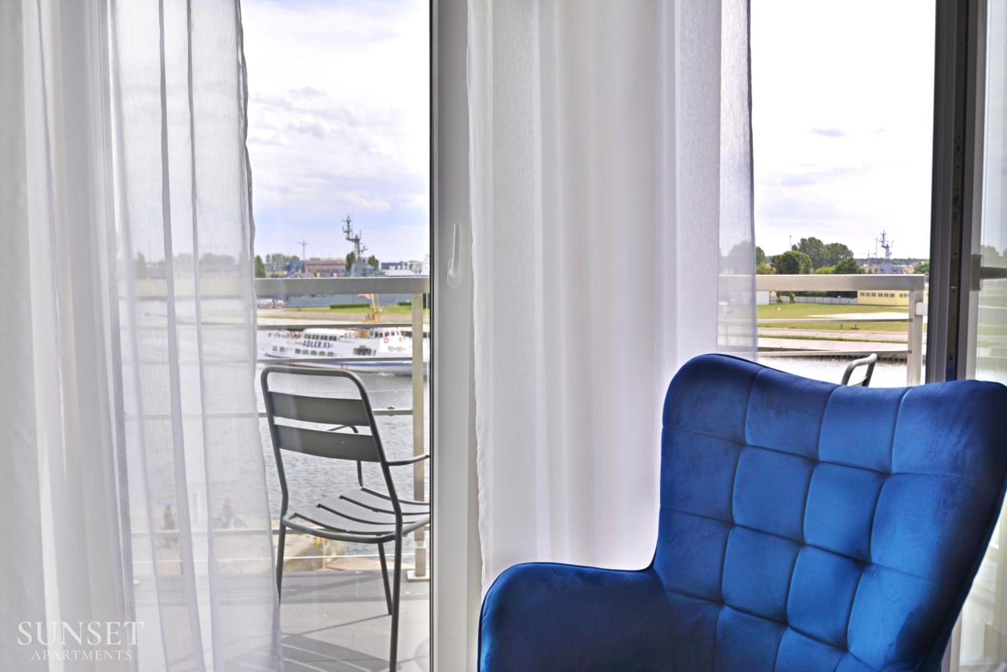 Sunset Apartments - Villa Concha - Parking - Widok Na Port! Świnoujście  Eksteriør billede